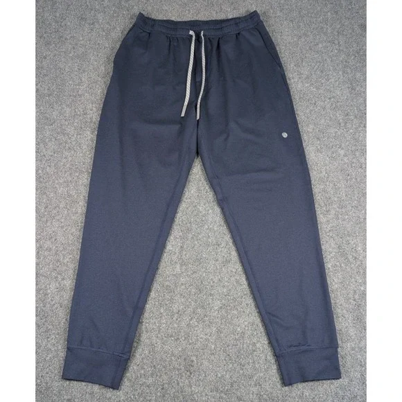 Rhoback Sprint Performance Jogger Mens Medium Navy Blue Athletic Comfy - Picture 2 of 13